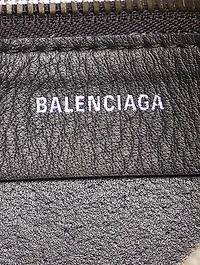 Pre-Loved Political Campaign Leather Clutch