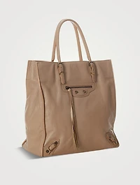 Pre-Loved Papier A5 Leather Tote Bag