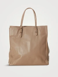 Pre-Loved Papier A5 Leather Tote Bag