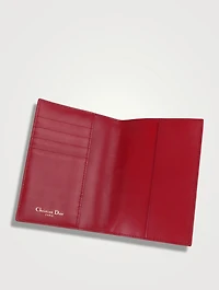 Pre-Loved Dior Oblique Leather Passport Cover