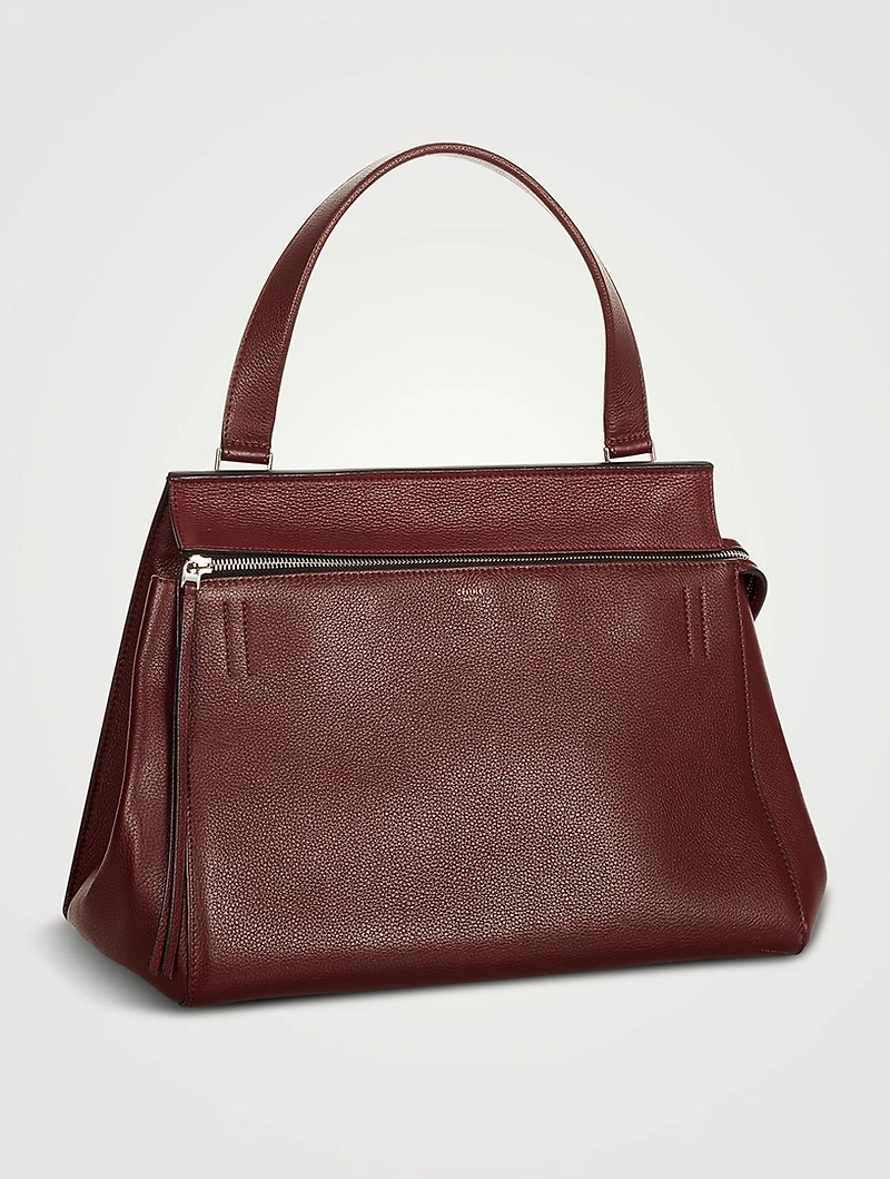 Pre-Loved Medium Edge Leather Bag