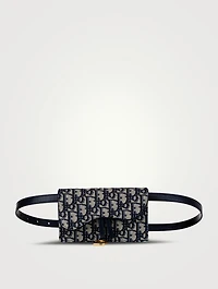 Pre-Loved Dior Oblique Saddle Belt Bag