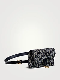 Pre-Loved Dior Oblique Saddle Belt Bag