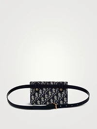 Pre-Loved Dior Oblique Saddle Belt Bag