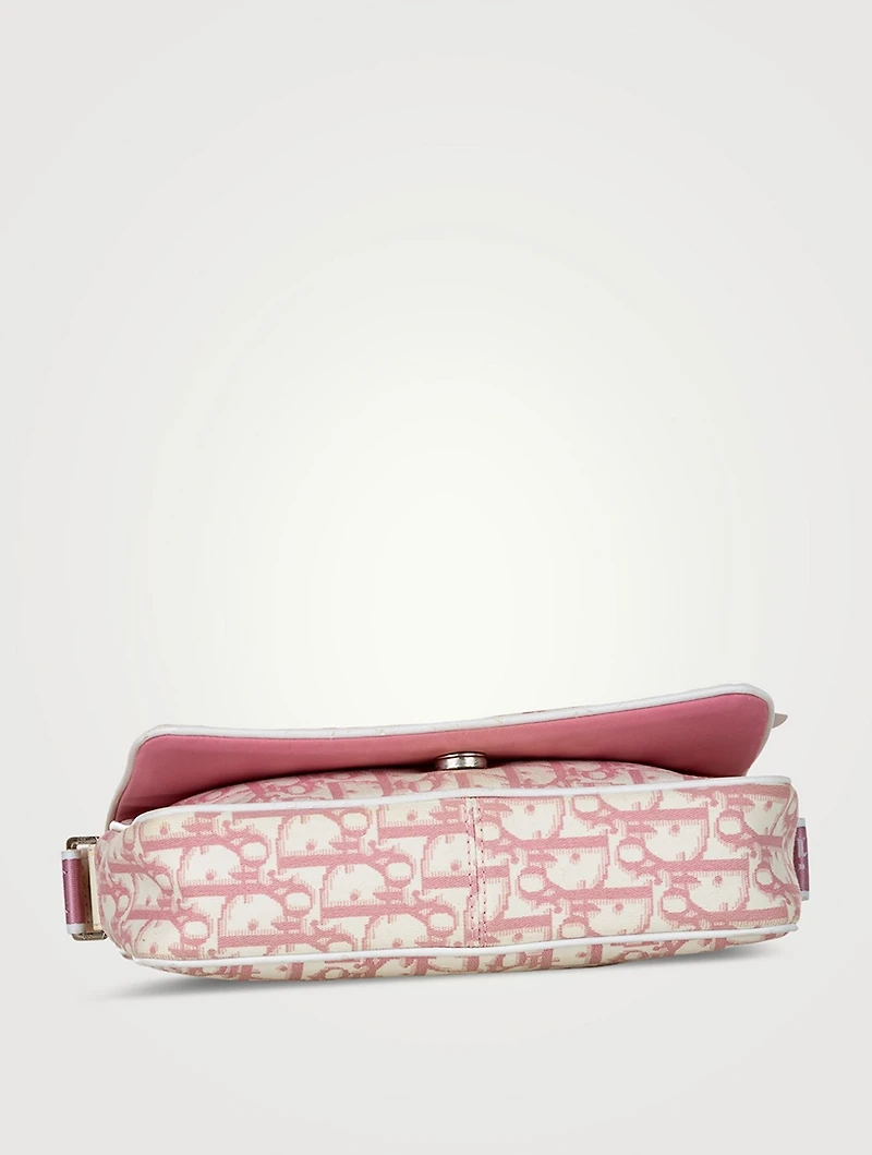 Pre-Loved Dior Oblique Girly Trotter Crossbody Bag
