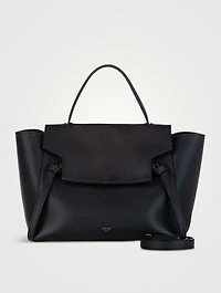 Pre-Loved Belt Leather Satchel