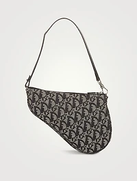 Pre-Loved Mini Dior Oblique Saddle Bag