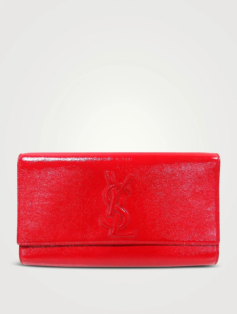 Pre-Loved Belle de Jour Patent Leather Clutch