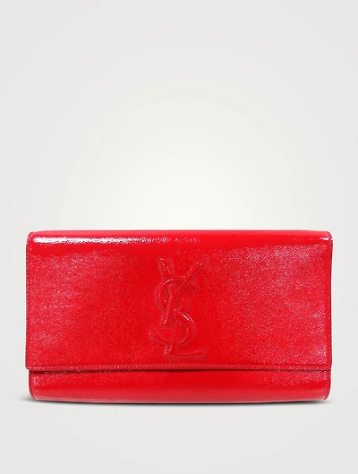 Pre-Loved Belle de Jour Patent Leather Clutch