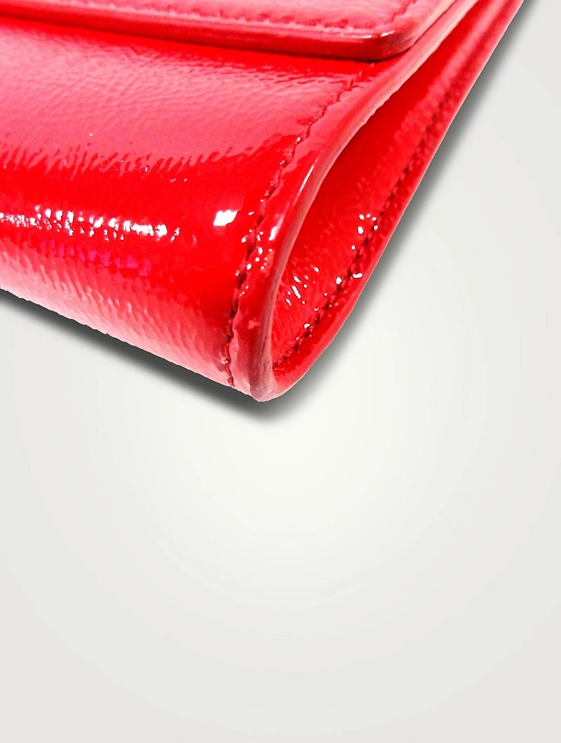 Pre-Loved Belle de Jour Patent Leather Clutch