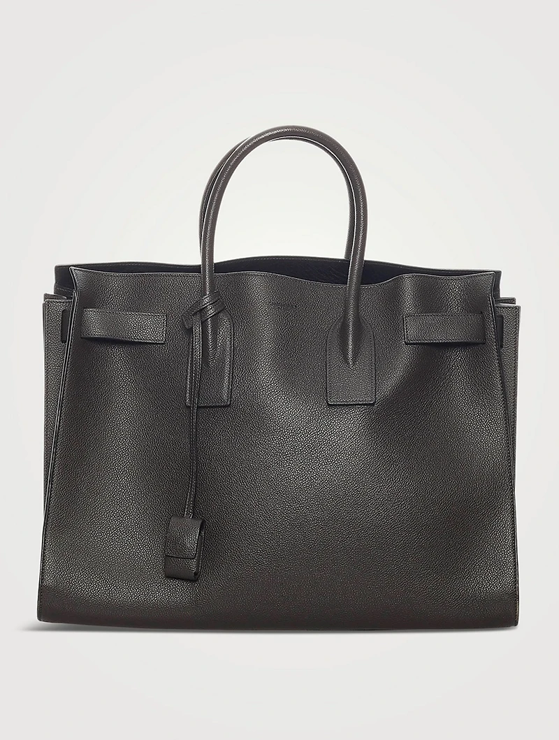 Pre-Loved Sac De Jour Leather Satchel