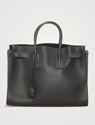 Pre-Loved Sac De Jour Leather Satchel