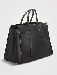 Pre-Loved Sac De Jour Leather Satchel