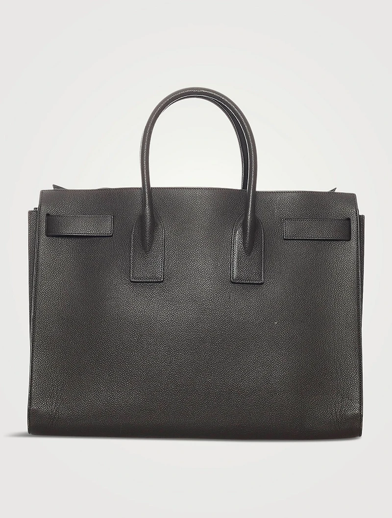 Pre-Loved Sac De Jour Leather Satchel