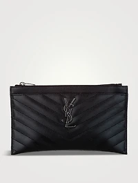 Pre-Loved Monogram Leather Clutch
