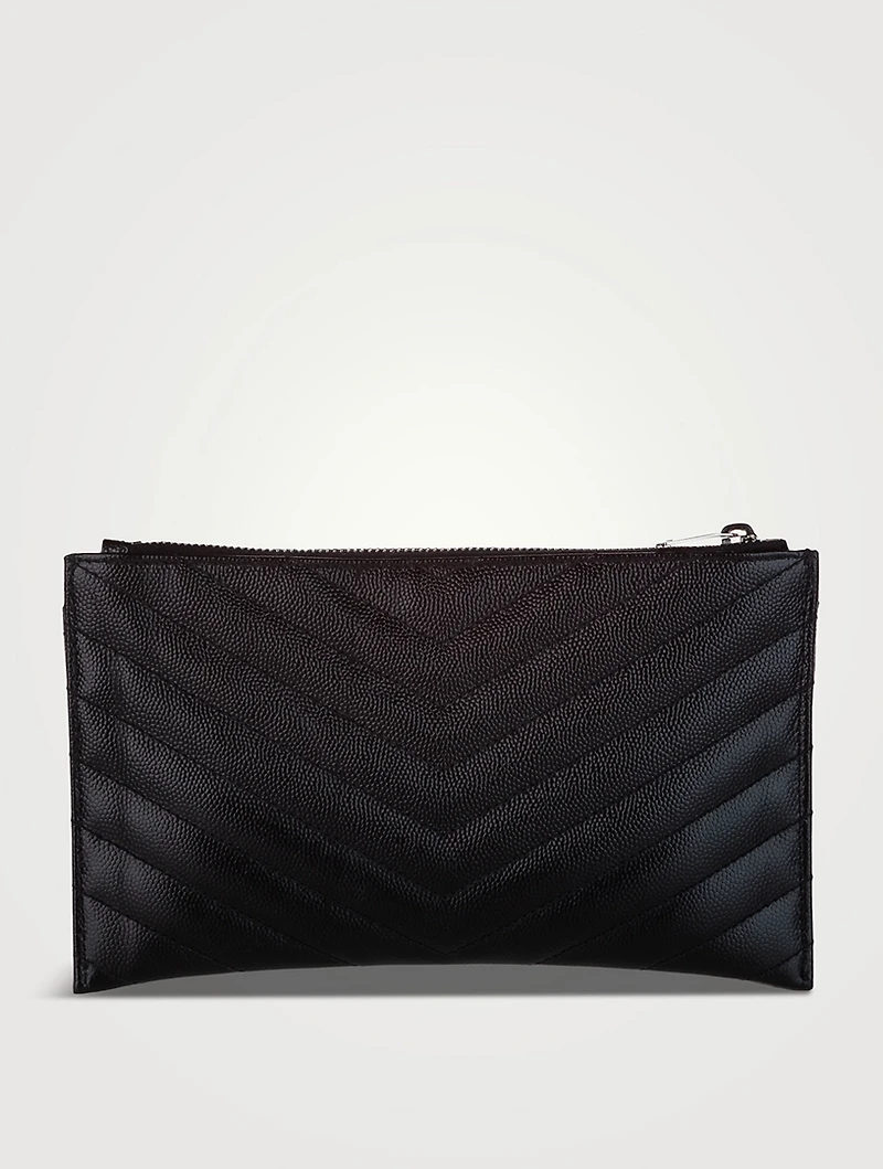 Pre-Loved Monogram Leather Clutch