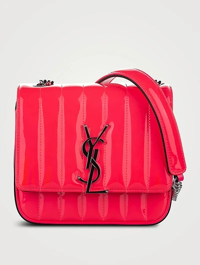 Pre-Loved Vicky Patent Leather Crossbody Bag