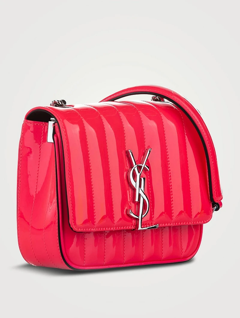 Pre-Loved Vicky Patent Leather Crossbody Bag