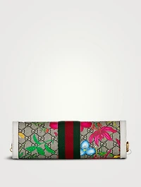 Pre-Loved Small GG Supreme Flora Ophidia Shoulder Bag