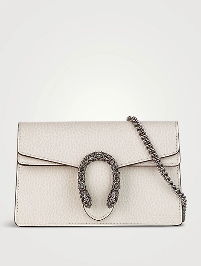 Pre-Loved Super Mini Dionysus Leather Crossbody Bag