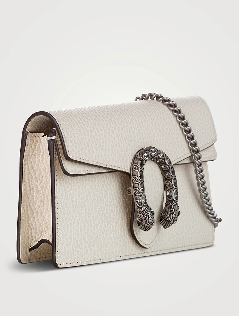 Pre-Loved Super Mini Dionysus Leather Crossbody Bag