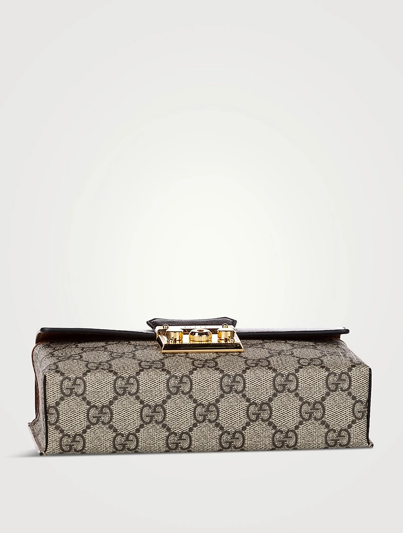 Pre-Loved GG Supreme Padlock Crossbody Bag