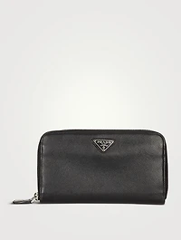 Pre-Loved Saffiano Leather Wallet