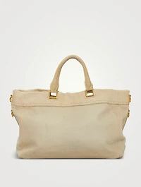 Pre-Loved Canapa Logo Canvas Satchel