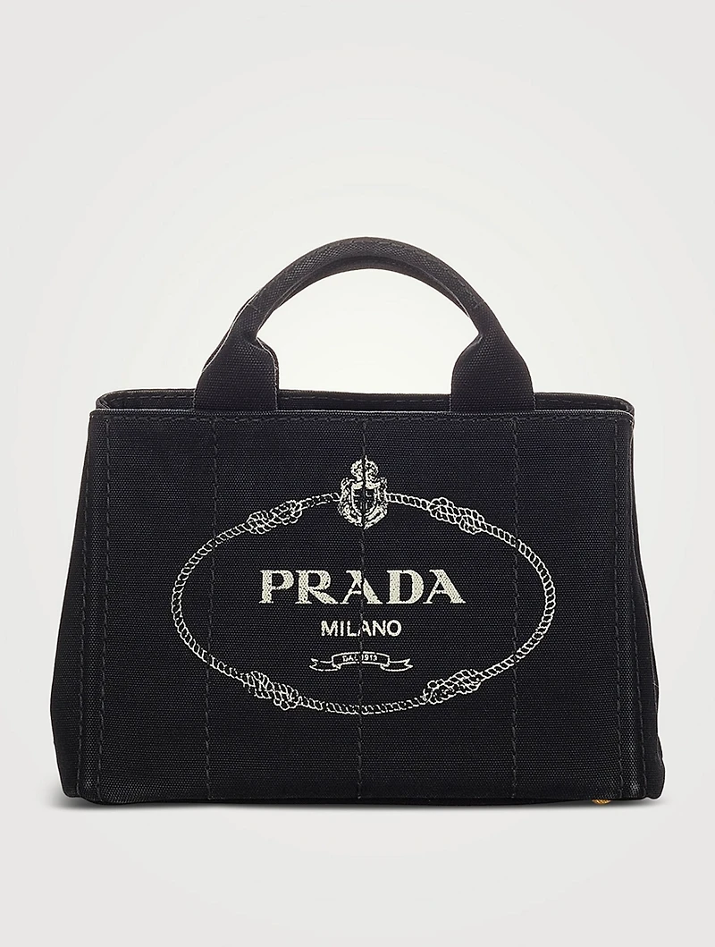 Pre-Loved Canapa Logo Canvas Satchel