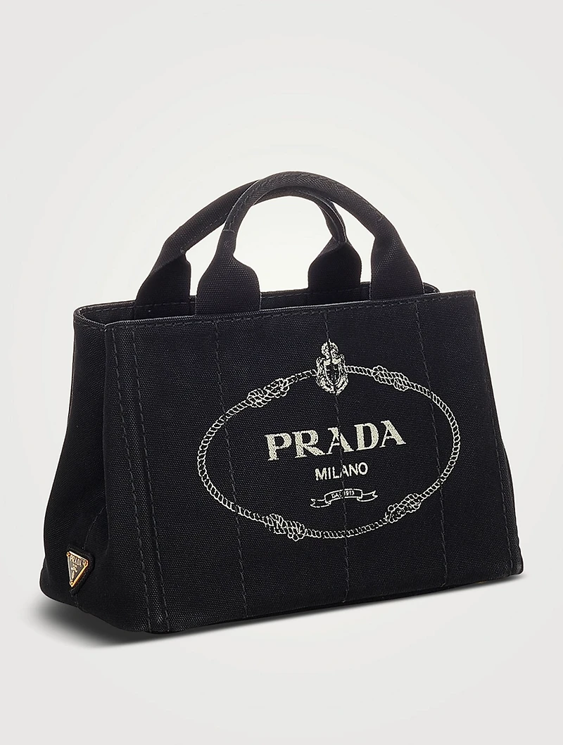 Pre-Loved Canapa Logo Canvas Satchel