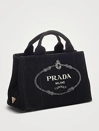 Pre-Loved Canapa Logo Canvas Satchel
