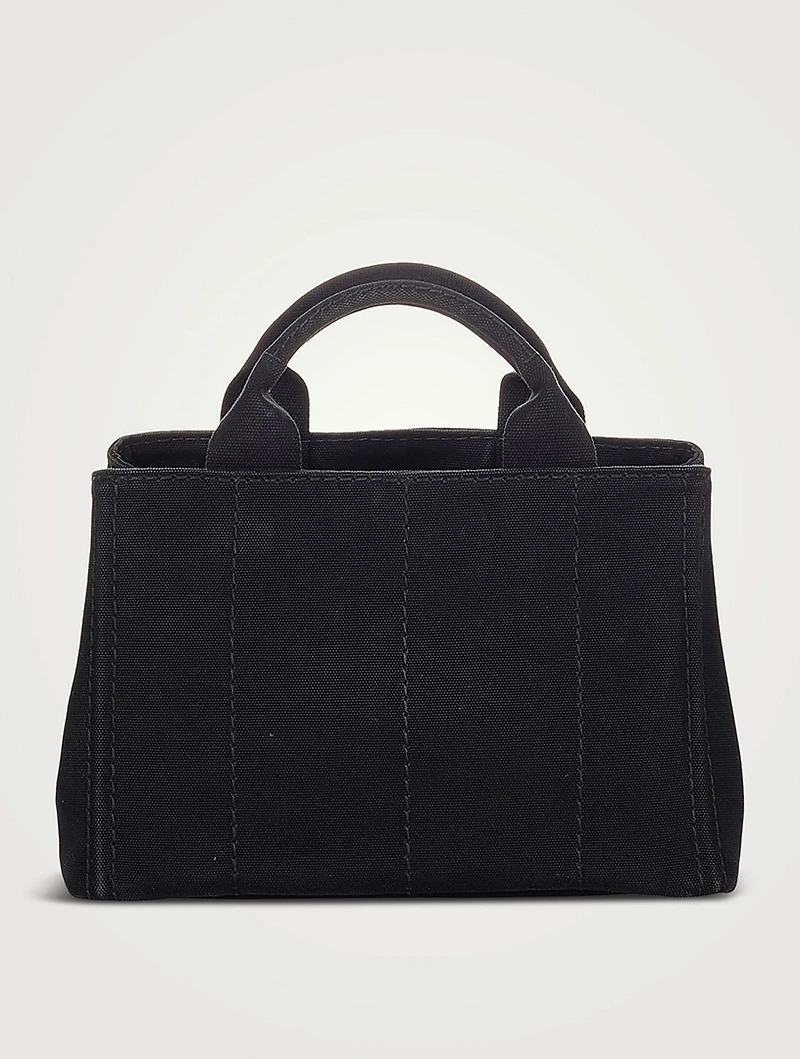 Pre-Loved Canapa Logo Canvas Satchel