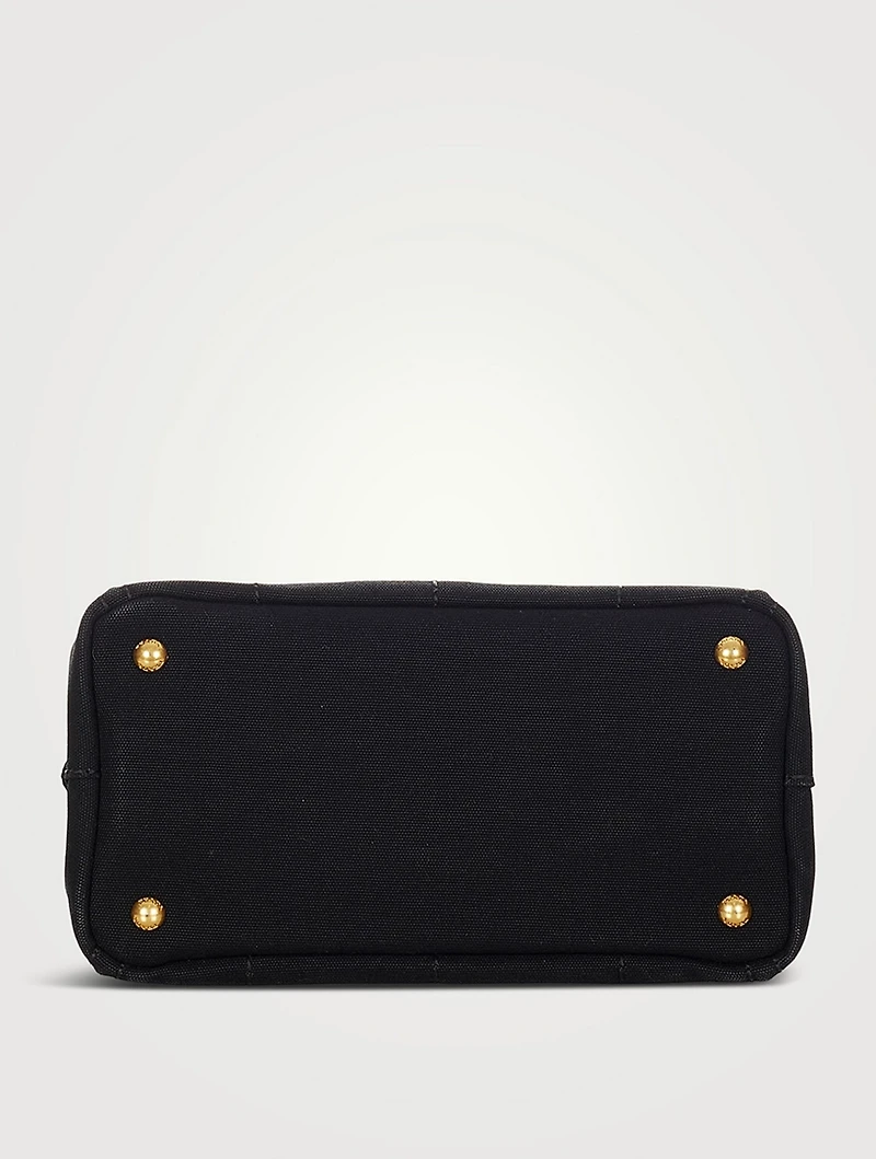 Pre-Loved Canapa Logo Canvas Satchel