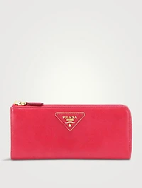 Pre-Loved Saffiano Leather Wallet