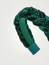 Lori Braided Velvet Headband