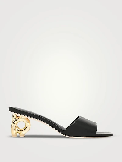 Cora Patent Leather Mules