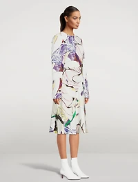 Long-Sleeve Dress Artist Print