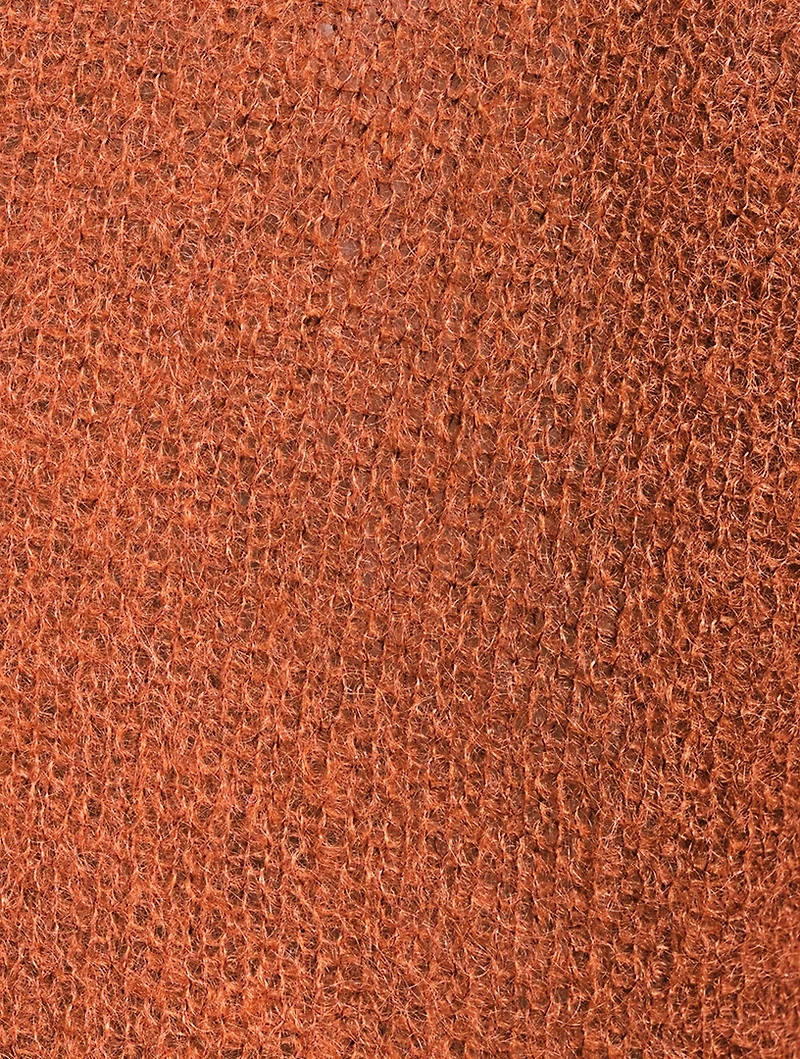 Brushed Polo Sweater