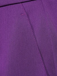 Wide-Leg Satin Trousers