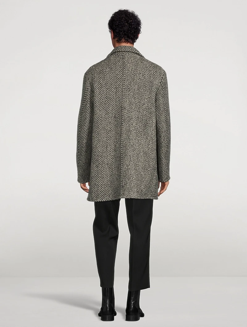 Wool Compact Boucle Jacket