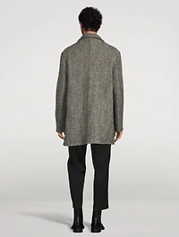 Wool Compact Boucle Jacket