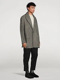 Wool Compact Boucle Jacket