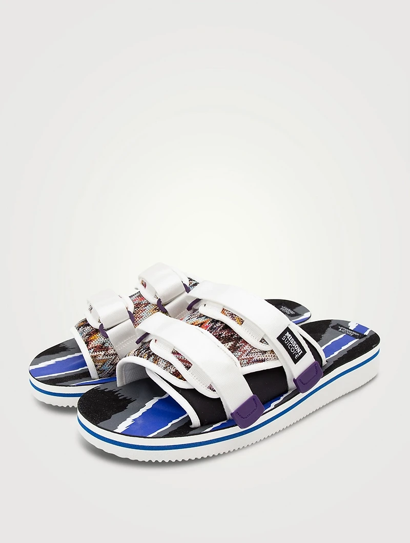 Suicoke x Missoni MOTO Slide Sandals
