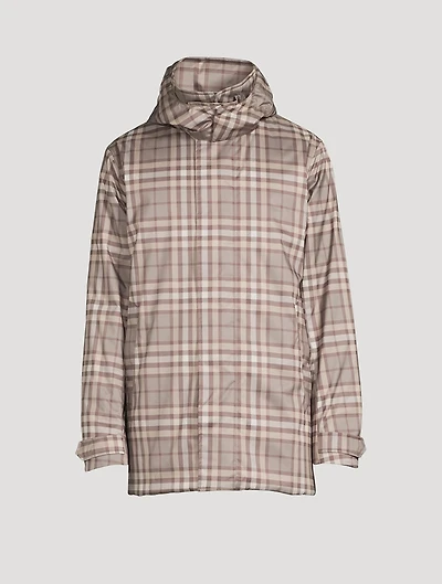 Misha Plaid Mac Coat
