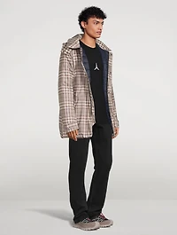 Misha Plaid Mac Coat