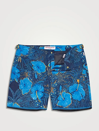 Bulldog Tropic Nightfall Mid-Length Swim Shorts