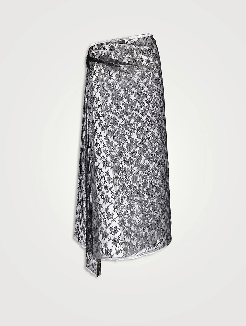 Elodie Lace Wrap Skirt