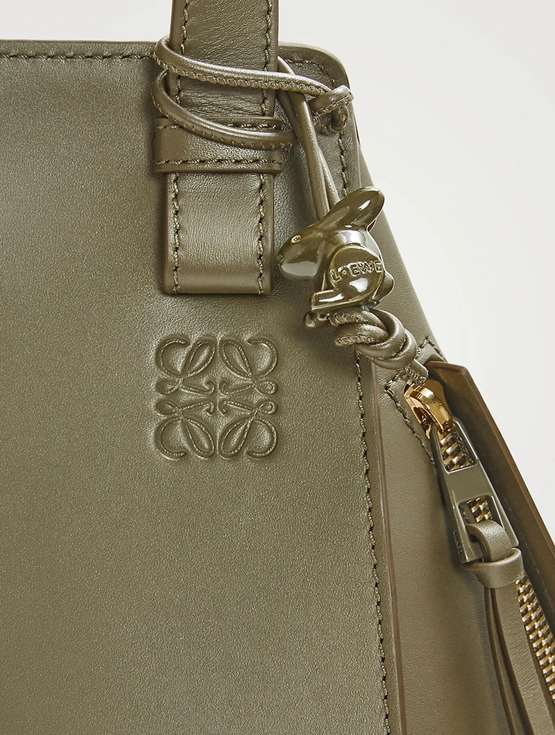 Compact Hammock Leather Bag