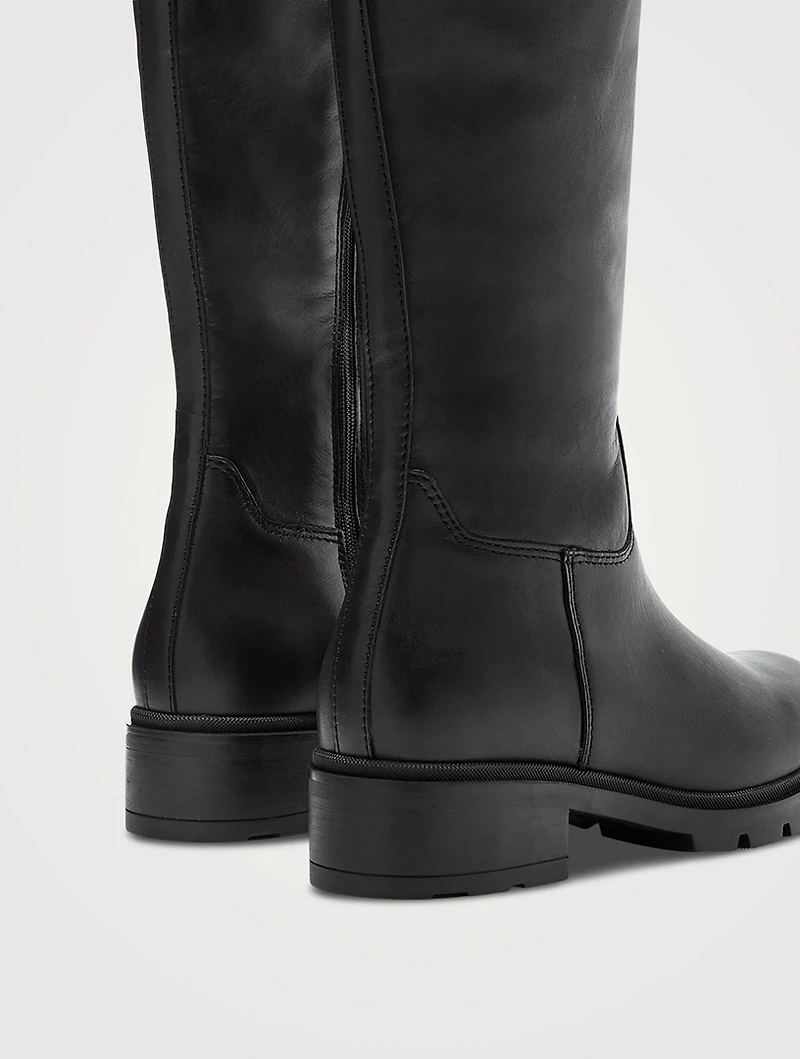 Savoury Leather Knee-High Boots