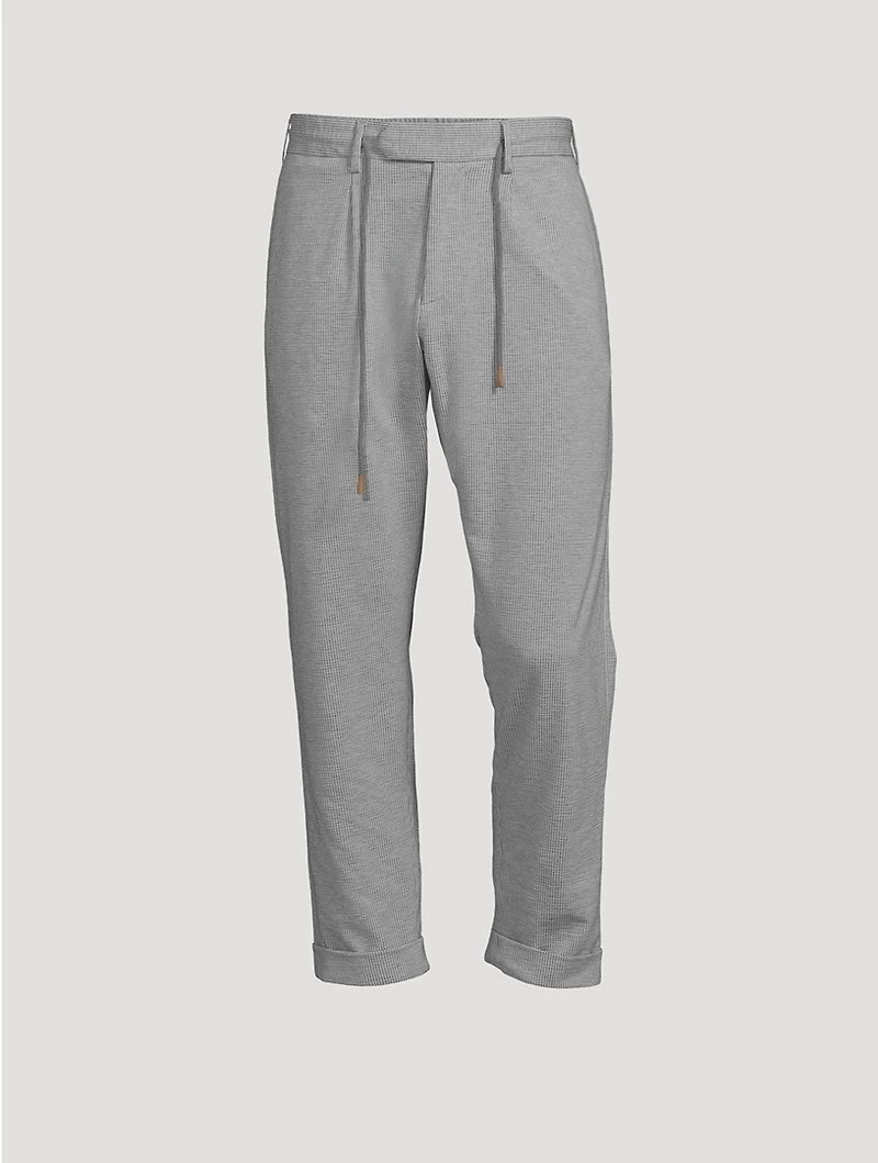 Wool Stretch Jogger Pants